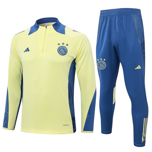 Felpa Allenamento Ajax 2024-2025 Giallo 3